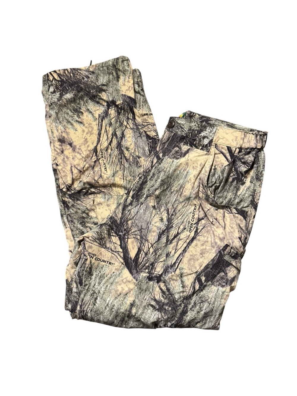 Cabela's Camo Cargo Pants - Tan, Green, Black
